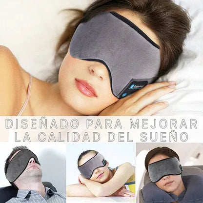 Antifaz Sueñozzz® Diadema con audífonos/bluetooth para dormir profundamente. PROMO 50%OFF TEMPORADA BLACK FRIDAY